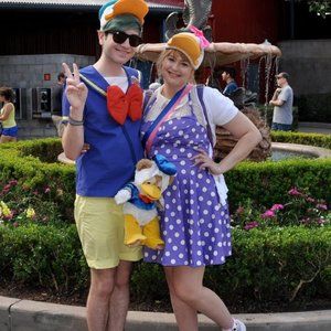 Modcloth Polka Dot Swing Dress XL